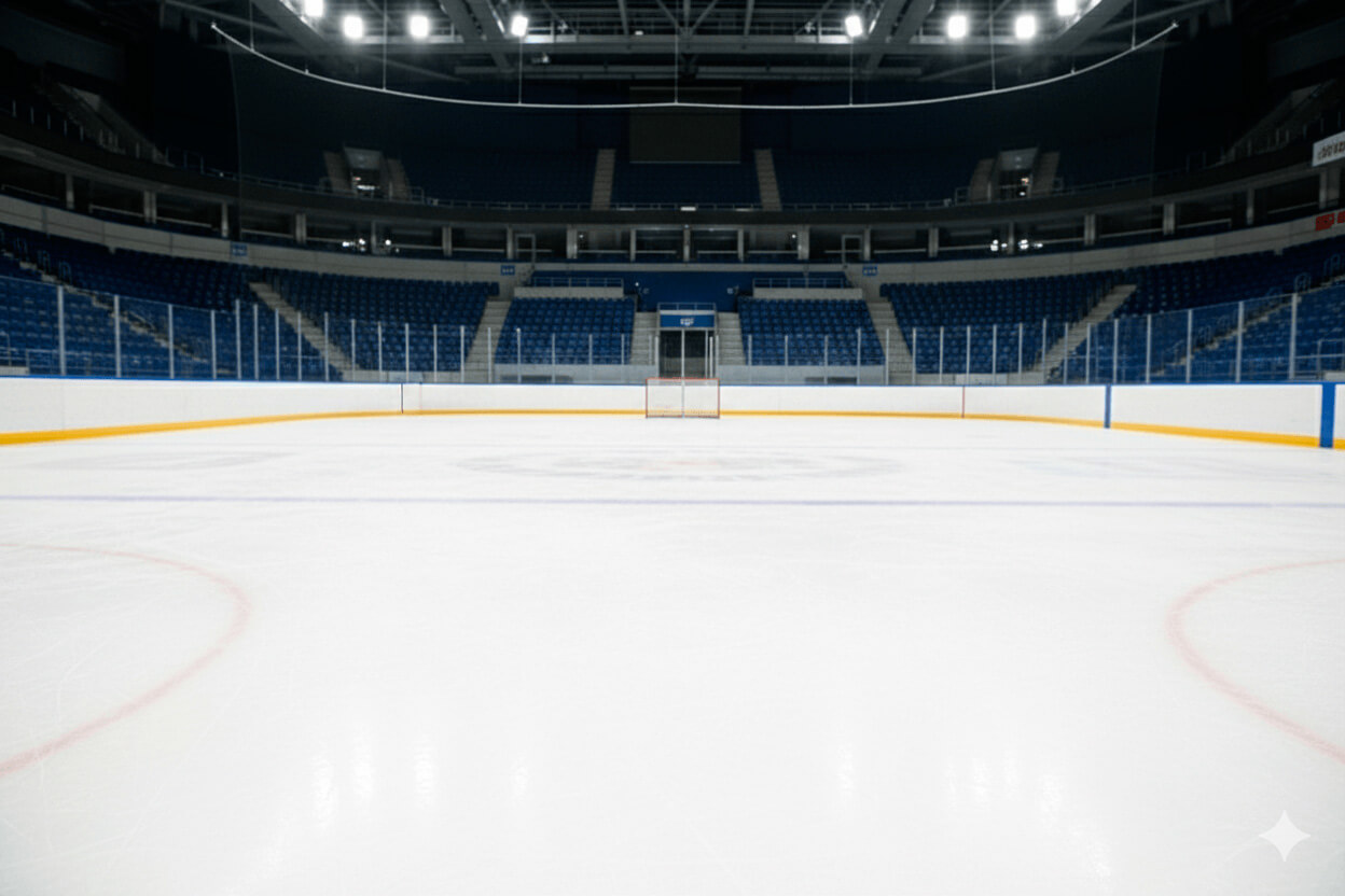 Hockey game background